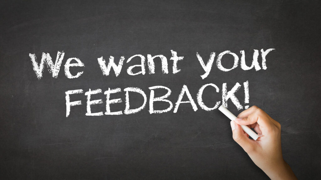 Seek Feedback in freelancing